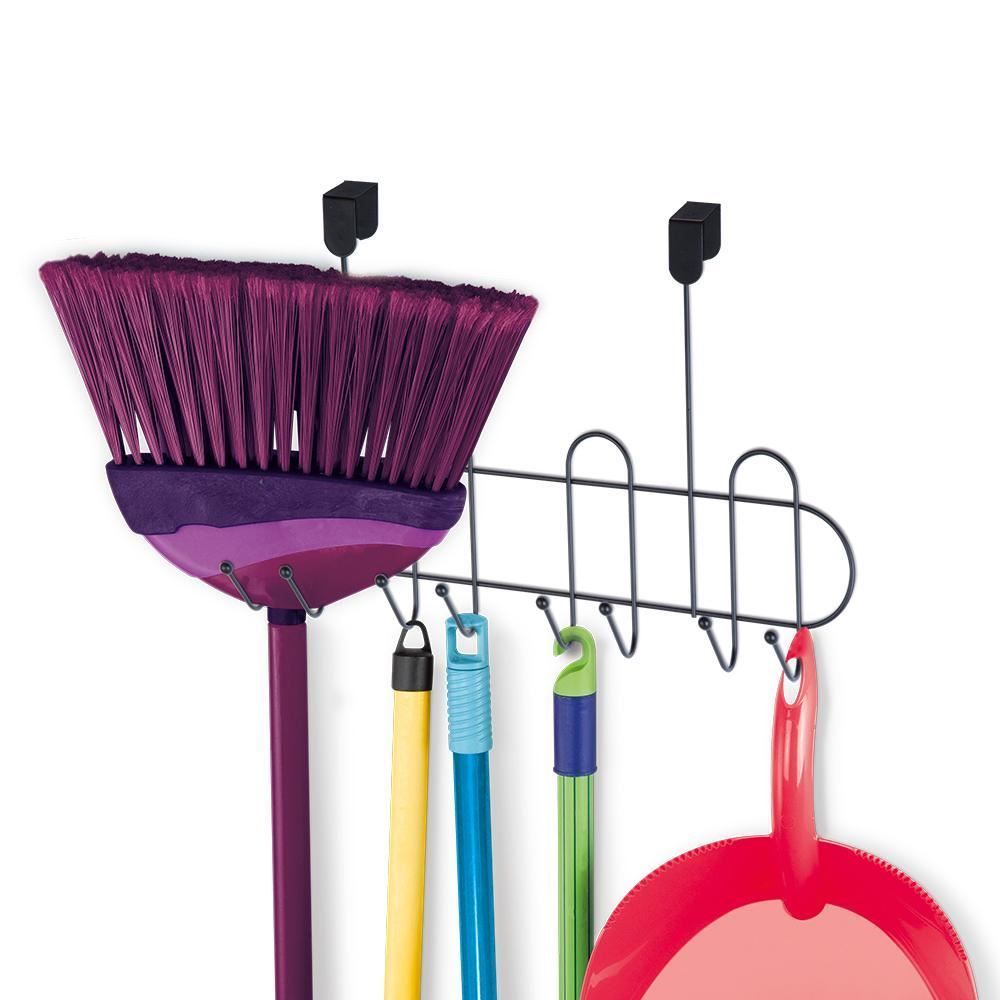 Suporte Para Vassoura Black Arthi - Preto