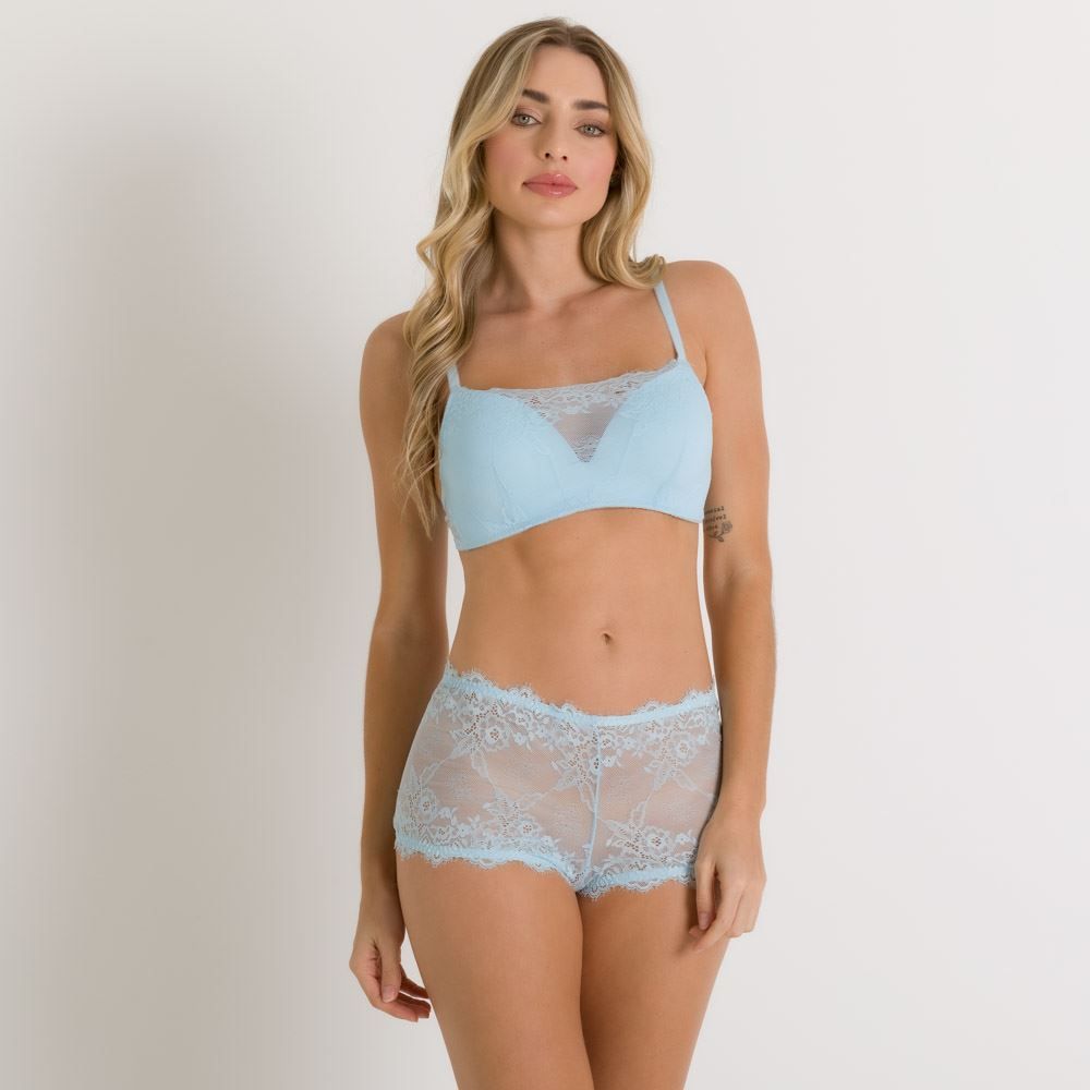 Sutiã Top Em Renda De Poliamida Camila Moretti