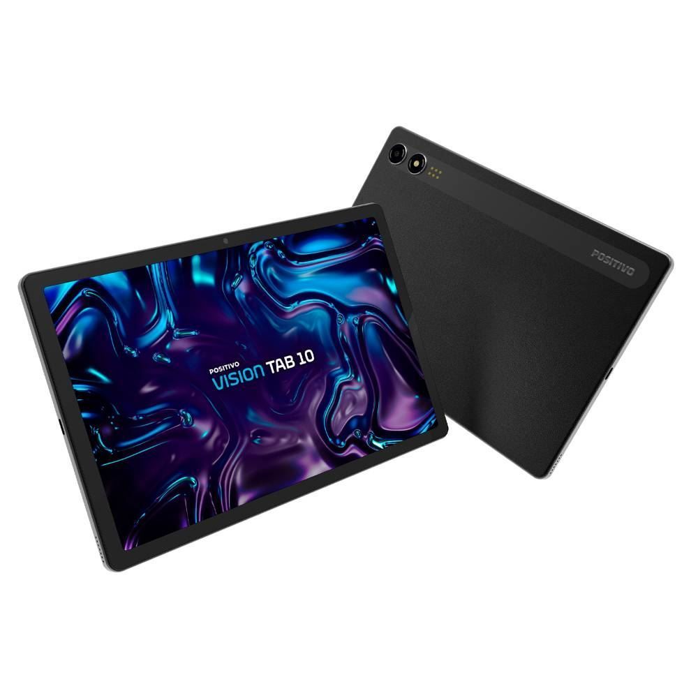 Tablet 10” Positivo Vision Tab 4G 128Gb T3010 - Preto