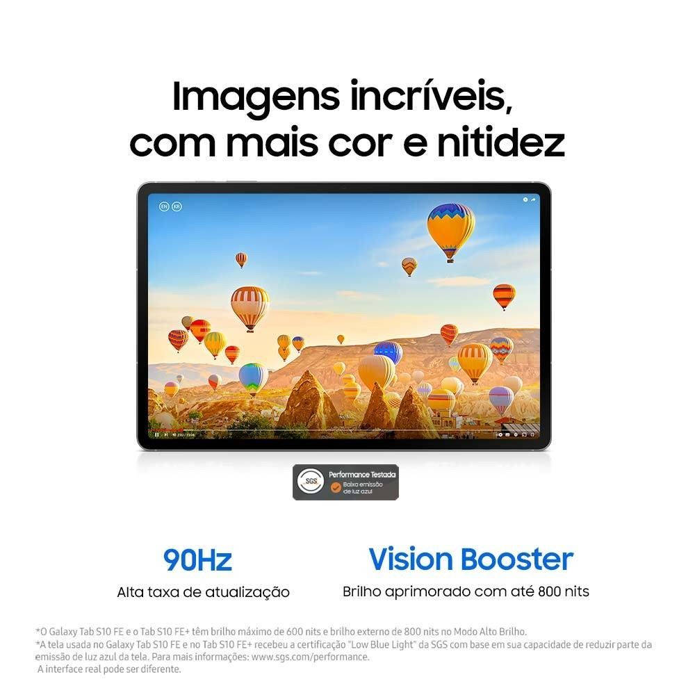 Tablet Samsung Galaxy Tab S10fe Wifi 128Gb 8Gb Ram - Cinza