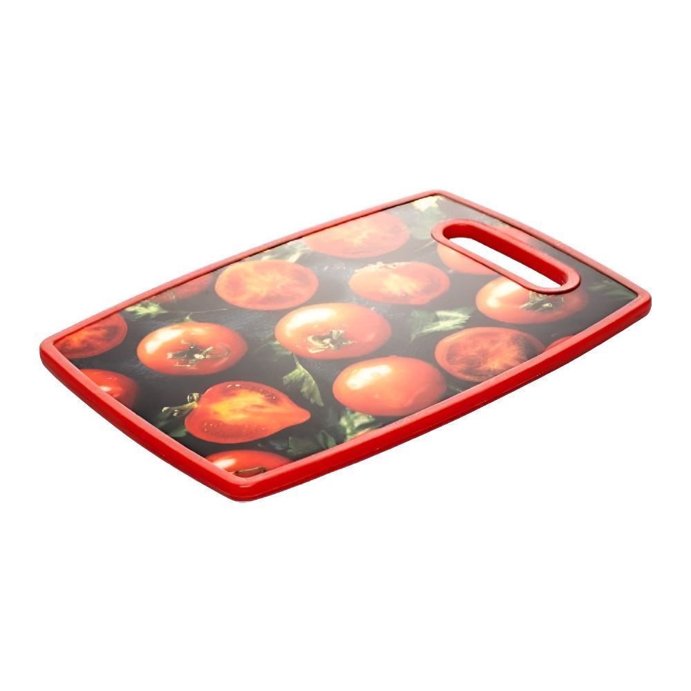 Tábua Para Corte De Plástico Lyor 37 Cm - Tomate