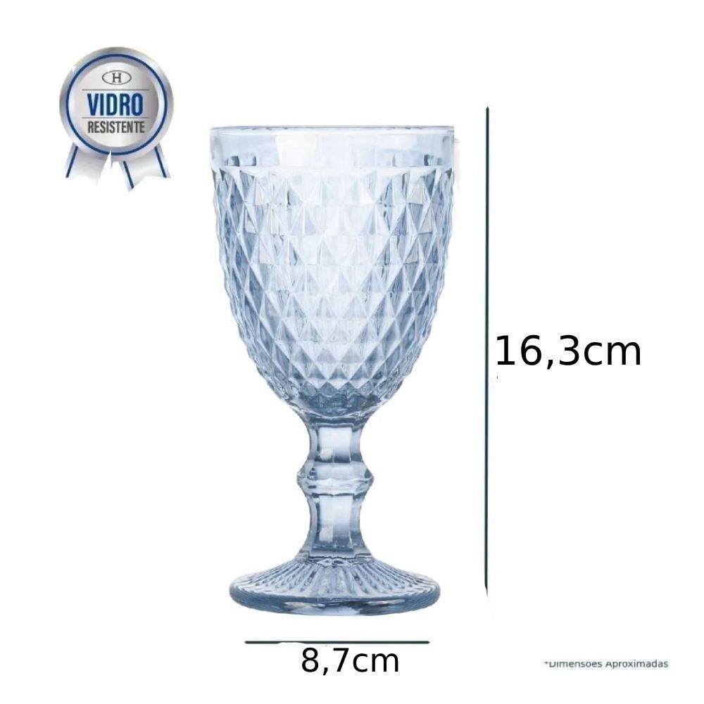 Taça De Água Bico De Jaca Havan Casa Azul - 320ml