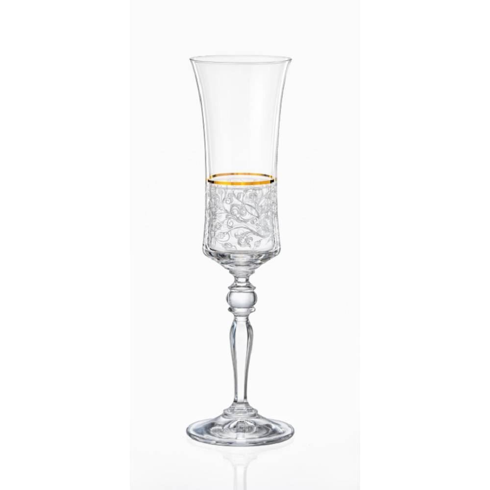 Taça De Champanhe Bohemia Grace 190Ml - Transparente
