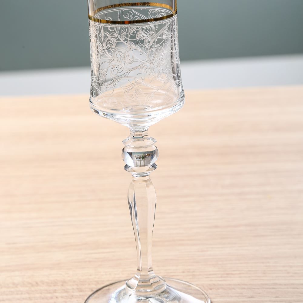 Taça De Champanhe Bohemia Grace 190Ml - Transparente