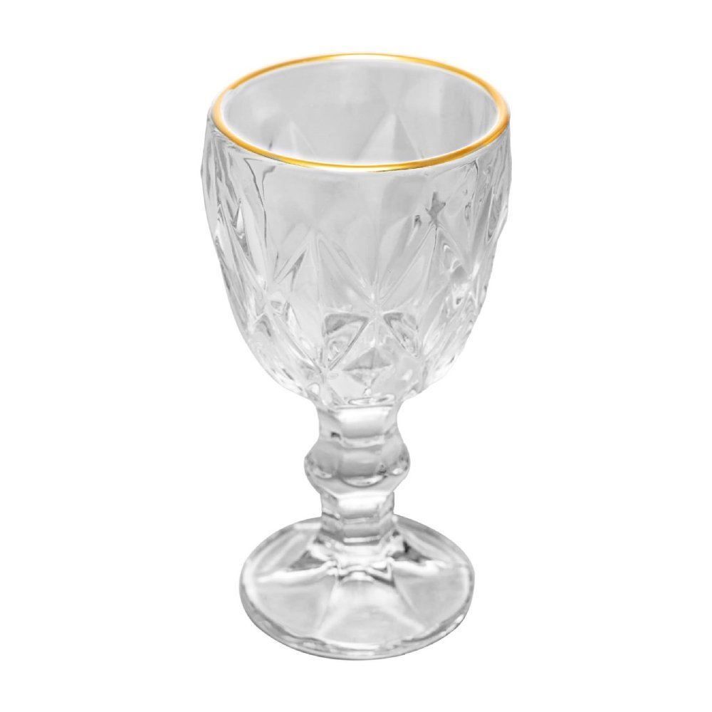 Taça De Licor Diamond Lyor 60Ml - Filete Dourado