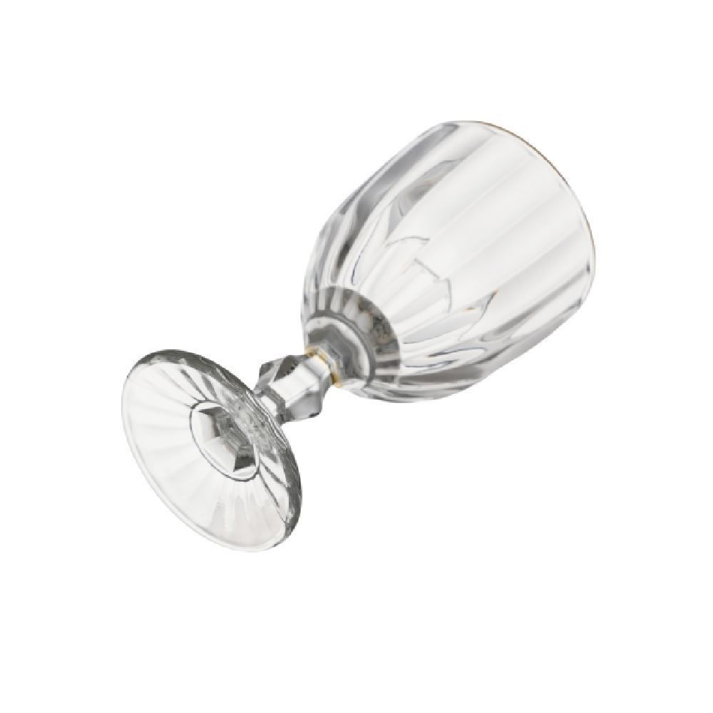 Taça De Vinho Com Borda Dourado Atenas 320Ml - Havan Casa