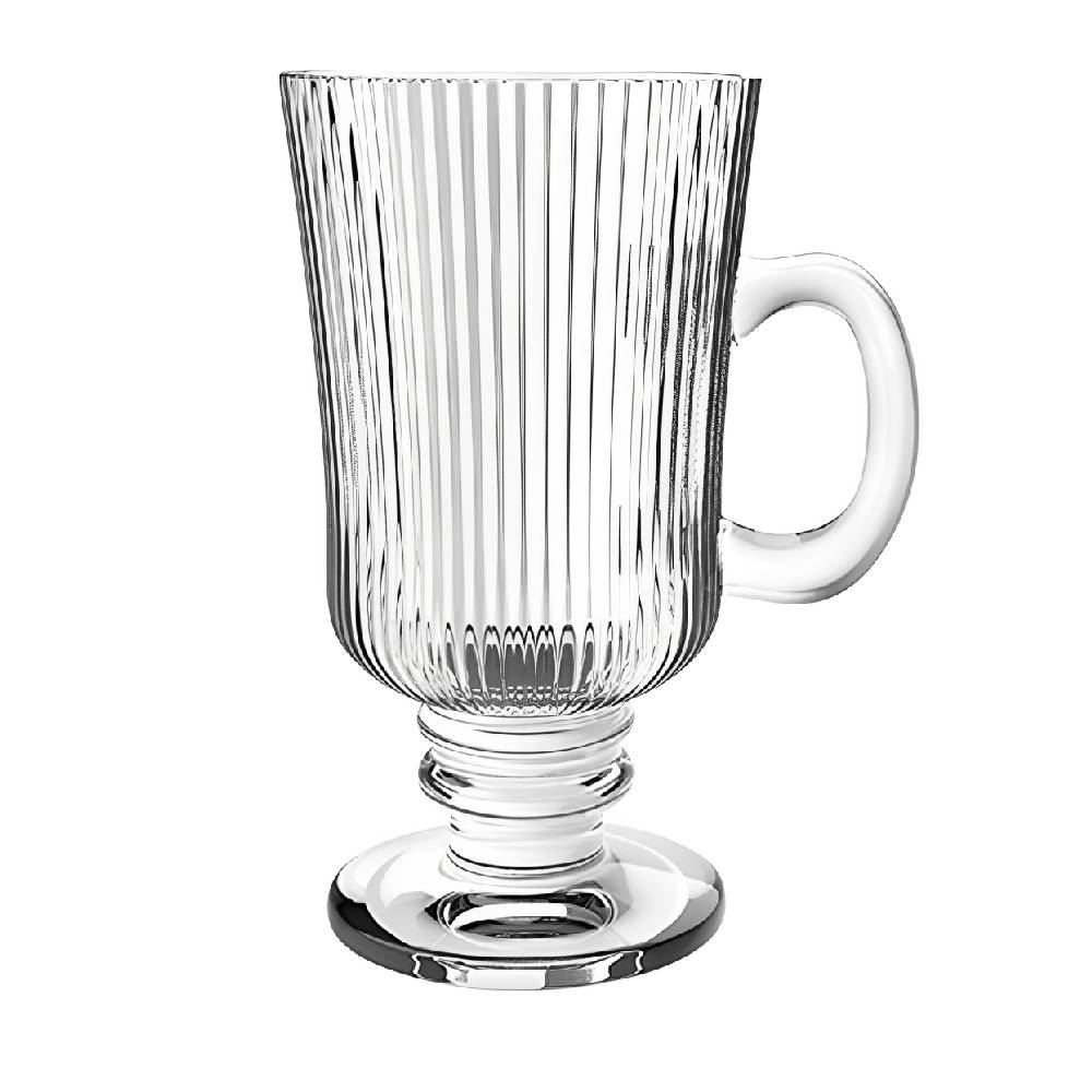 Taça Irish Coffee Cameratta Transparente 230Ml L'hermitage - Vidro