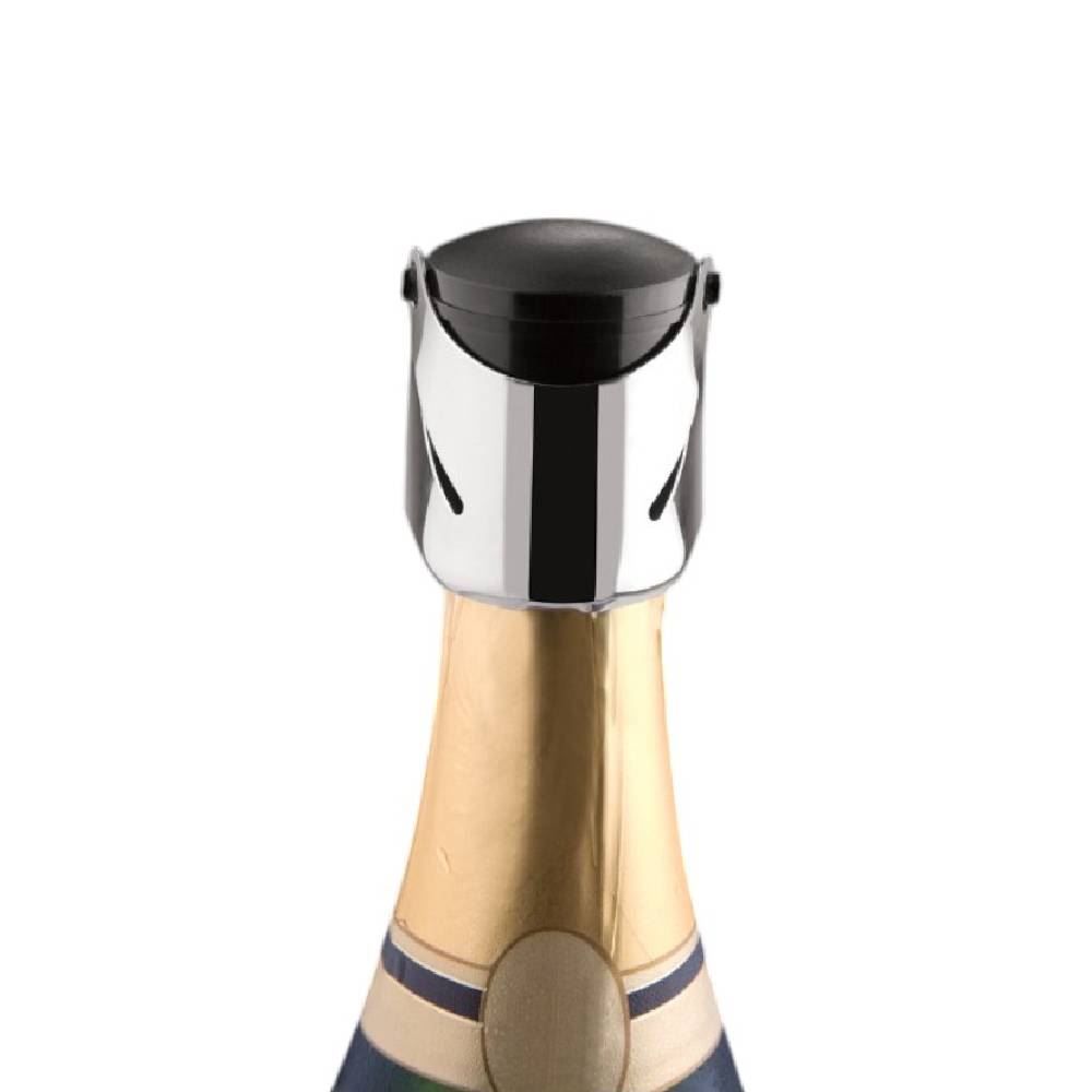 Tampa Para Garrafa De Espumante Brinox 5,7 Cm - Aço Inox 