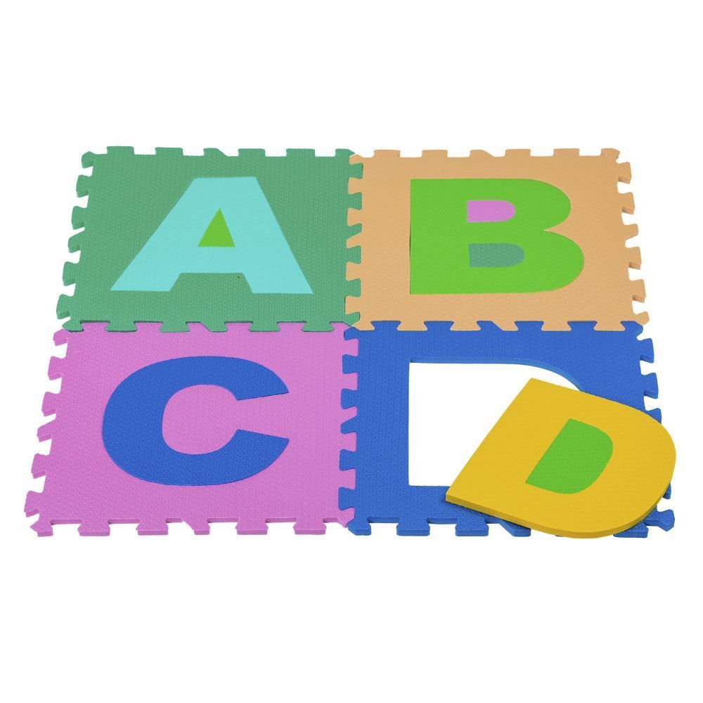 Tapete Infantil De Eva  26 Peças Milly Toys - TP009