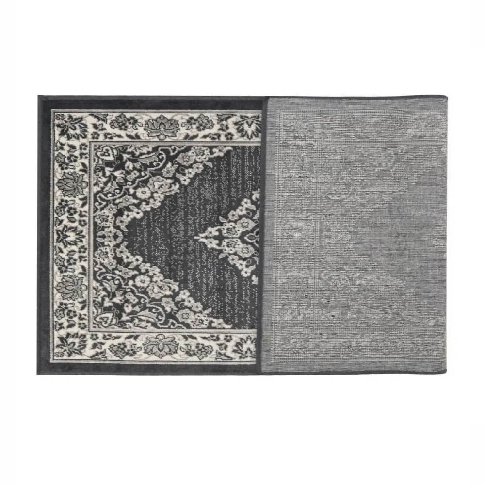 Tapete Para Quarto E Sala 1,40X2,00 M Belga Havan Casa - Moldura Chumbo