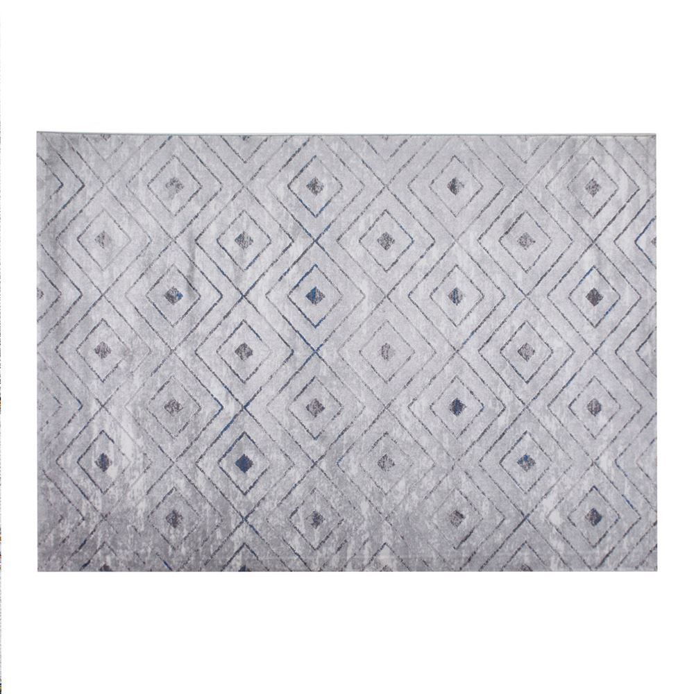 Tapete Berlim 1,40X2,00 M Havan  - Cinza B8559