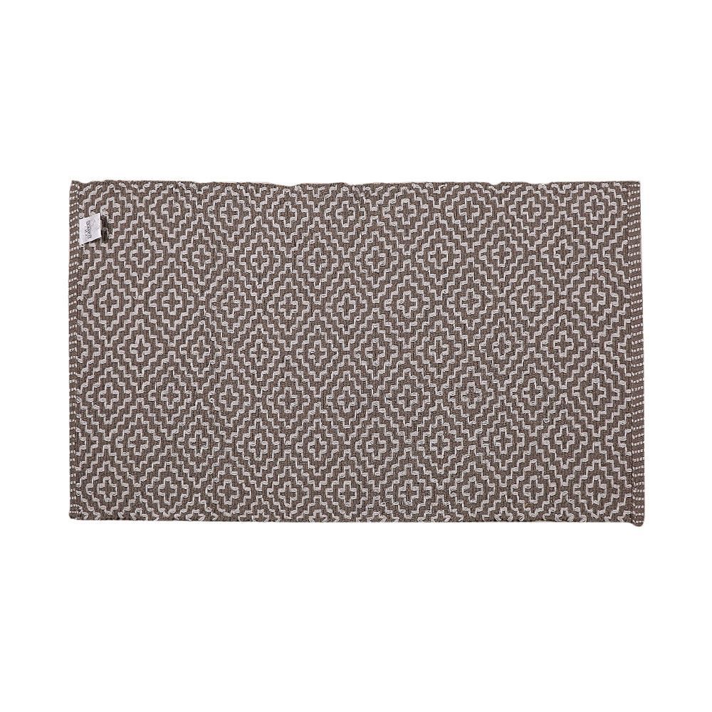 Tapete Creta 50X80cm Havan - Cinza/Prata