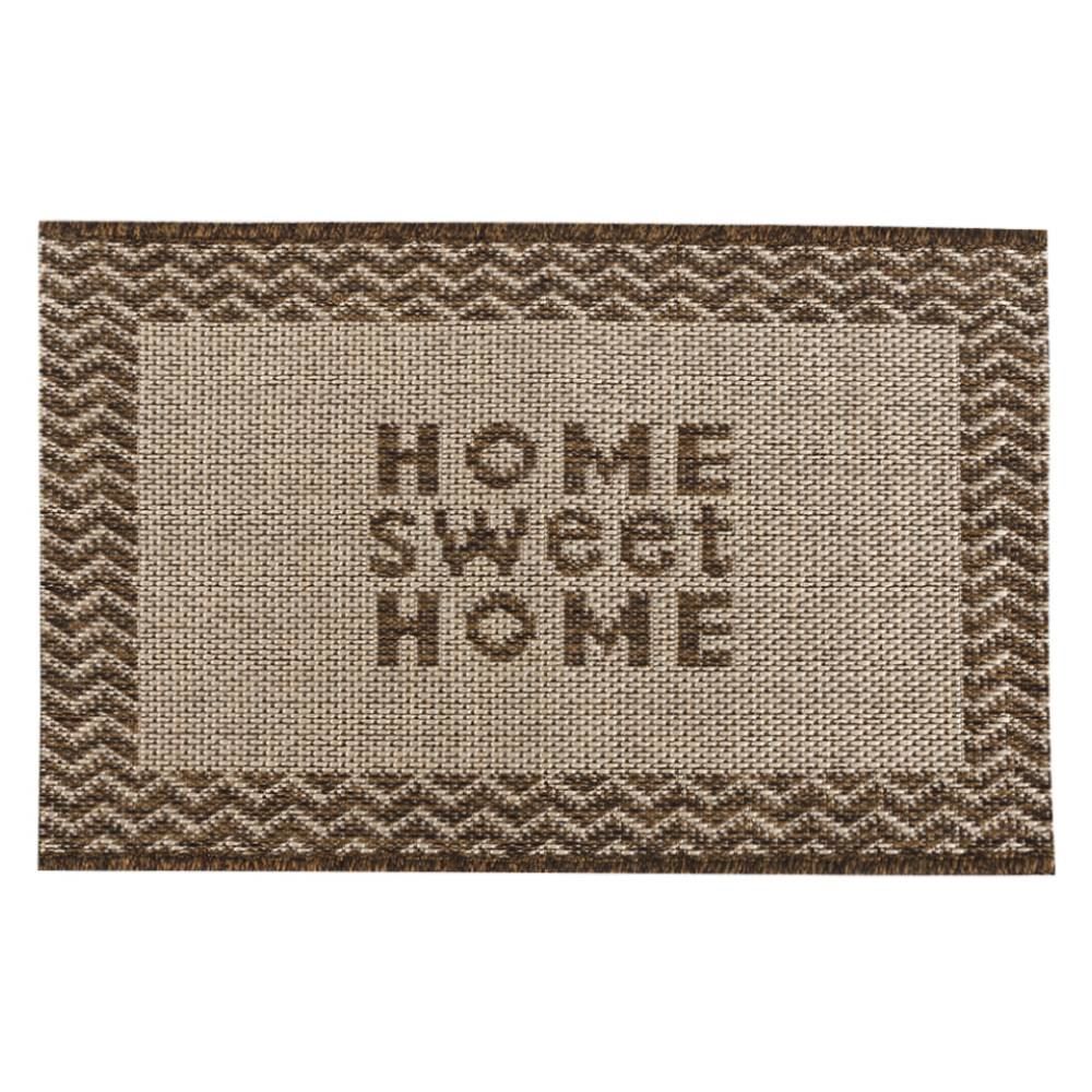 Tapete De Porta Cancun 40X60 Cm Sisal Havan Casa - Marrom