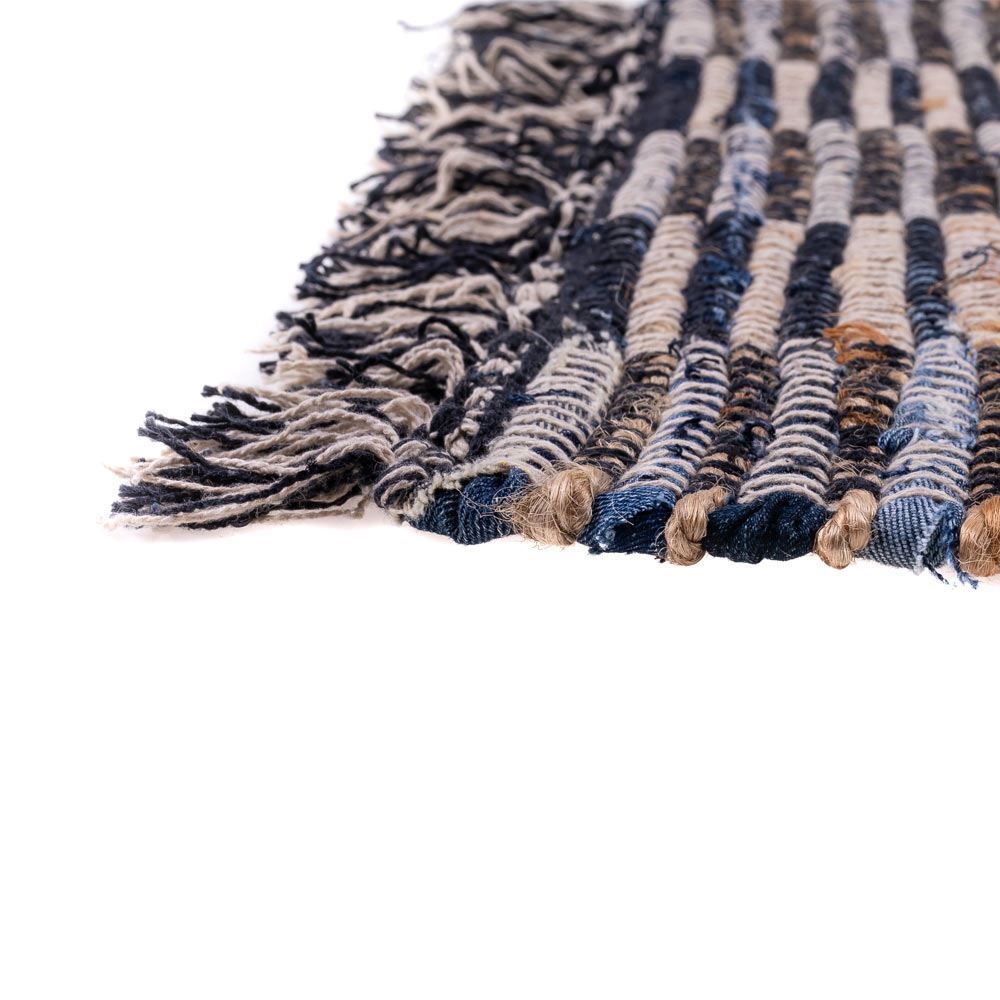 Tapete Para Cozinha Denim 50X80cm Havan - Azul Escuro