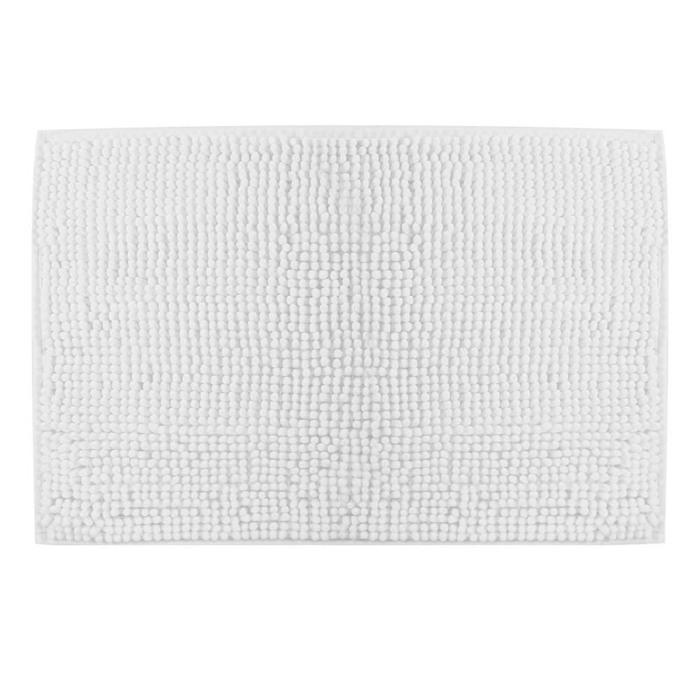 Tapete Para Banheiro Madri 40X60 Cm Havan Casa - Branco 