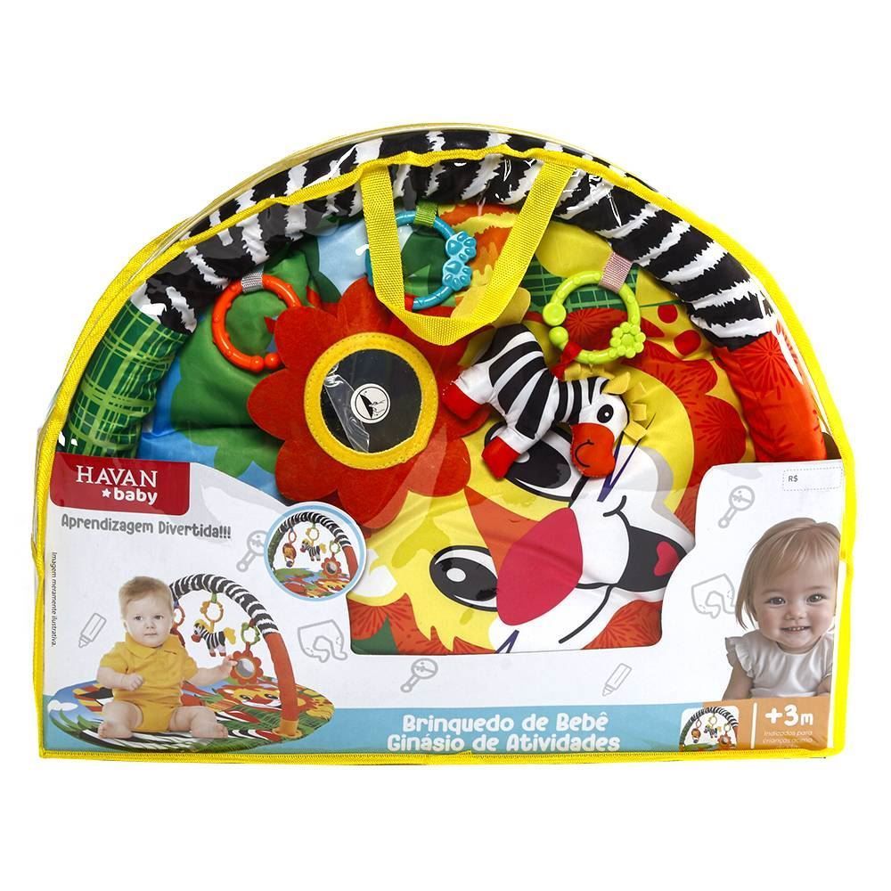 Tapete Ginásio De Atividades Infantil Havan Toys - Laranja