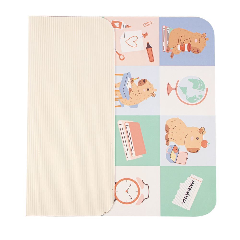 Tapete Infantil Para Atividades Estampado 95X130 Cm Transfer Havan Casa - Verde Capivaras