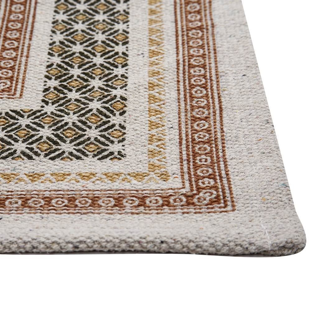 Tapete Para Cozinha Ladrilho 50X120 Cm Havan Casa - Moldura Bege