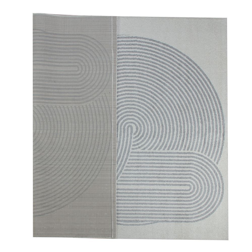 Tapete Para Quarto E Sala 2,00X2,50 M Lotus Havan Casa - Cinza Design