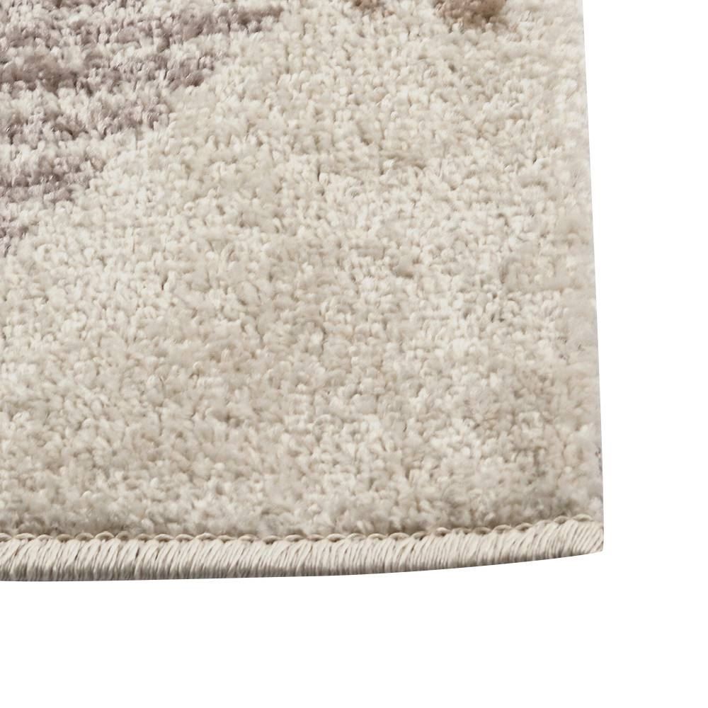 Tapete Para Sala Ou Quarto Lotus 80X150 Cm Havan Casa - Bege Geométrico