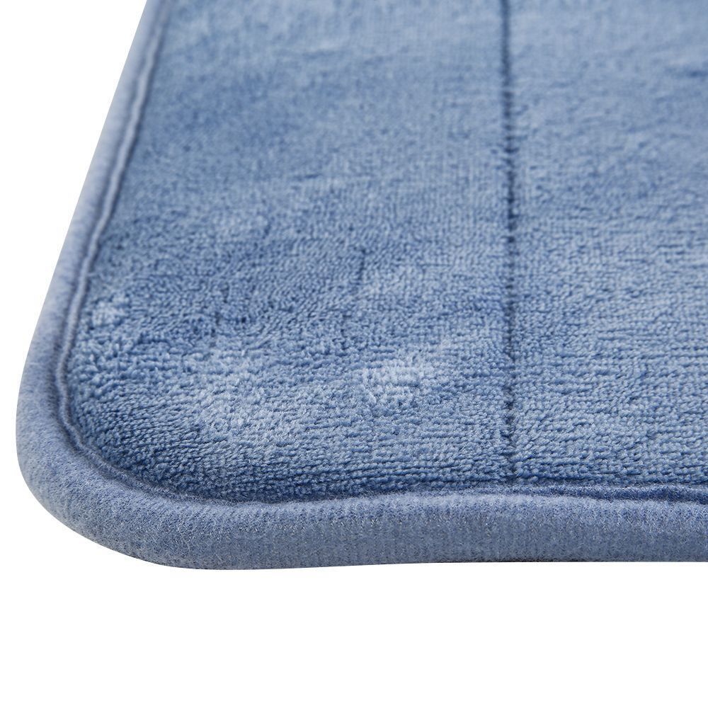 Tapete Para Banheiro Majestic 40X60 Cm Havan Casa - Azul Jeans