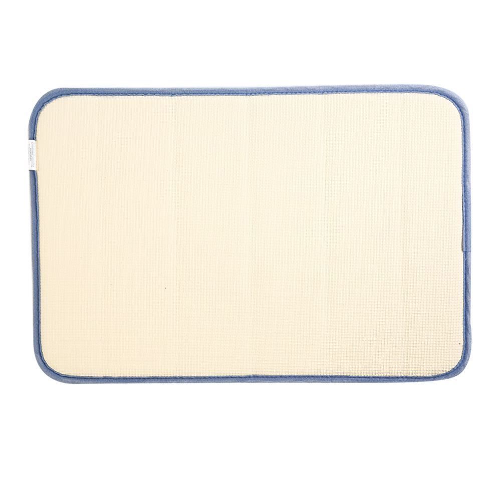 Tapete Para Banheiro Majestic 40X60 Cm Havan Casa - Azul Jeans