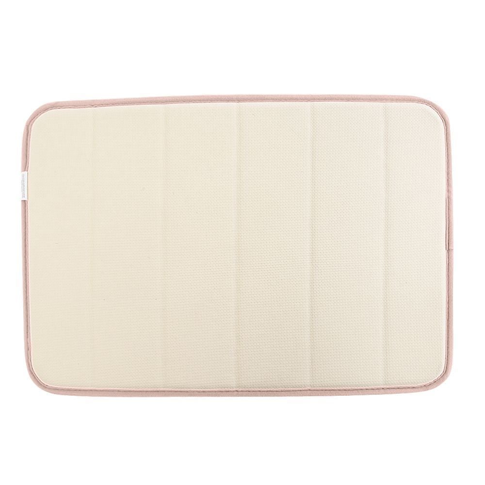 Tapete Para Banheiro Majestic 40X60 Cm Havan Casa - Rosa Pálido