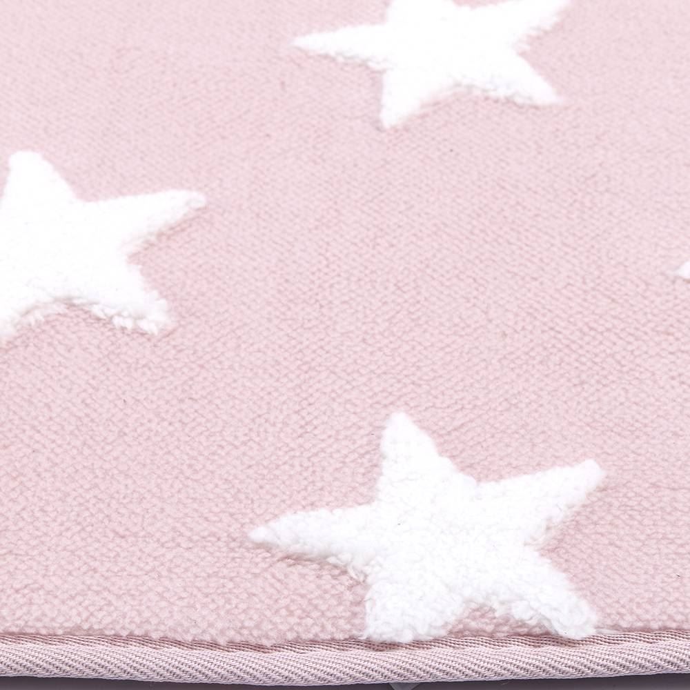 Tapete Infantil Mimo 0,70X1,00 M Jolitex - Estrela Rosa