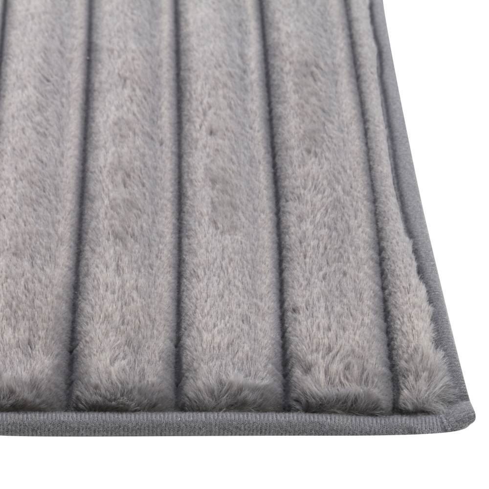 Tapete Para Banheiro 50X80 Cm Mônaco Havan Casa - Chumbo