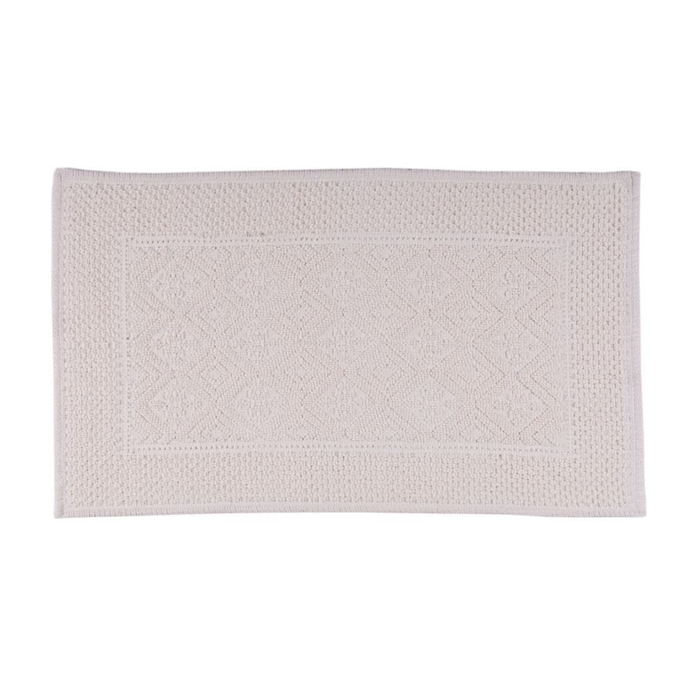 Tapete Para Banheiro Mahal 50X80cm Havan - Branco