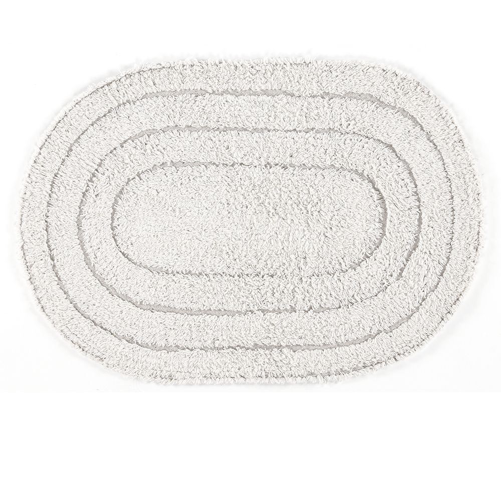 Tapete Para Quarta E Sala Chronos 40X60 Cm Havan Casa - Branco Neve