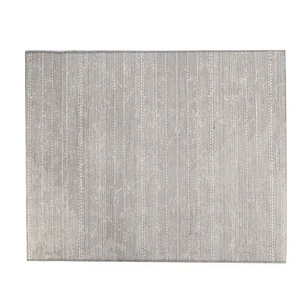 Tapete Para Quarto E Sala 2,00X2,50 M Cairo Havan Casa - Listras Cinza