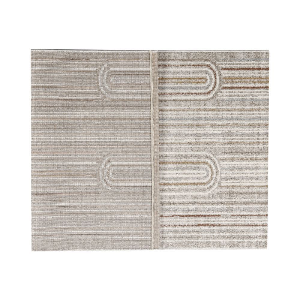 Tapete Para Quarto E Sala 80X150 Cm Atenas Havan Casa - Bege Azul