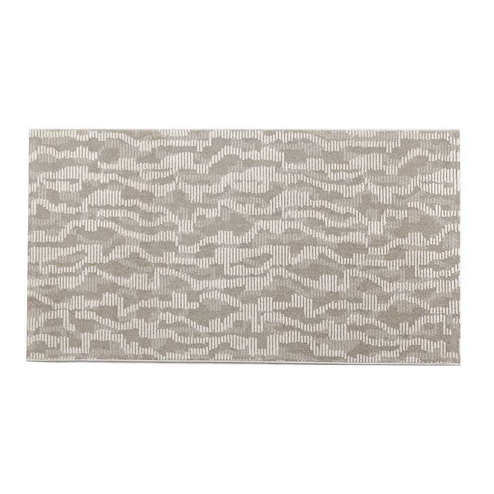 Tapete Para Quarto E Sala 80X150 Cm Atenas Havan Casa - Listras Bege