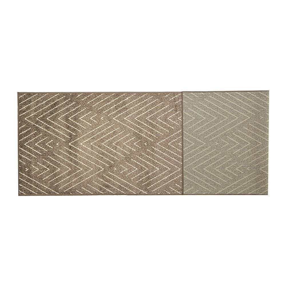 Tapete Para Quarto Ou Sala 0,68X2,10 M Faro Havan Casa - Escamas Taupe
