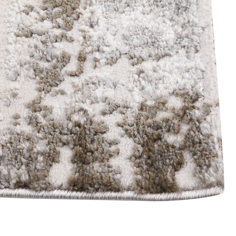 Tapete Para Quarto Ou Sala 0,80X1,50 M Ibiza Havan Casa - Creme Marrom