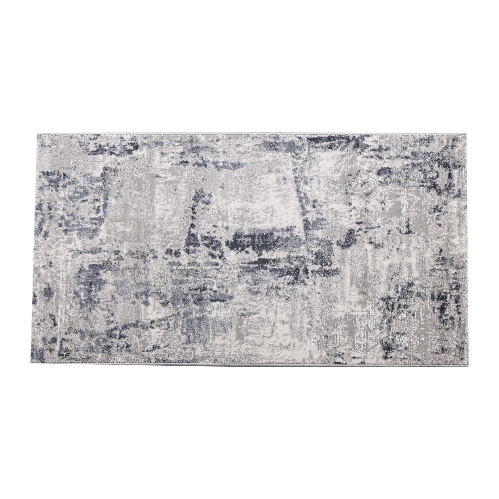 Tapete Para Quarto Ou Sala 0,80X1,50 M Ibiza Havan Casa - Cinza Azul