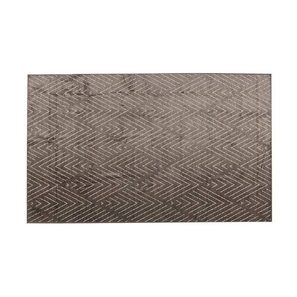 Tapete Para Quarto Ou Sala 60X100 Cm Faro Havan Casa - Escamas Taupe