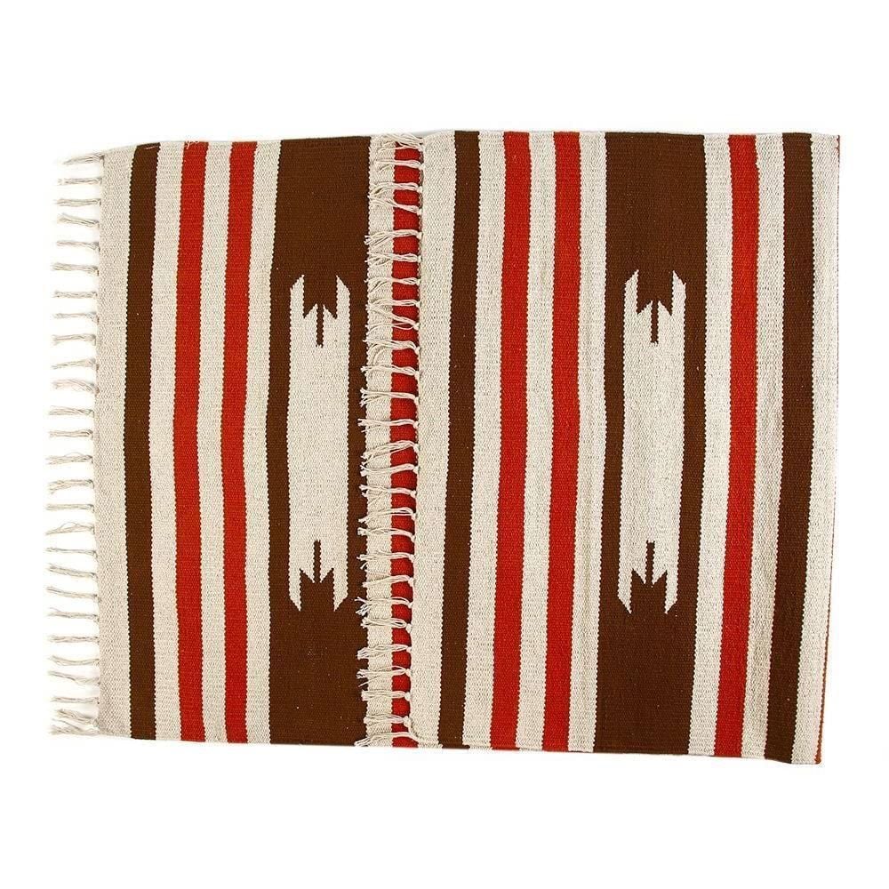 Tapete Para Quarto Ou Sala 80X150 Cm Kilim Havan Casa - Terracota TI