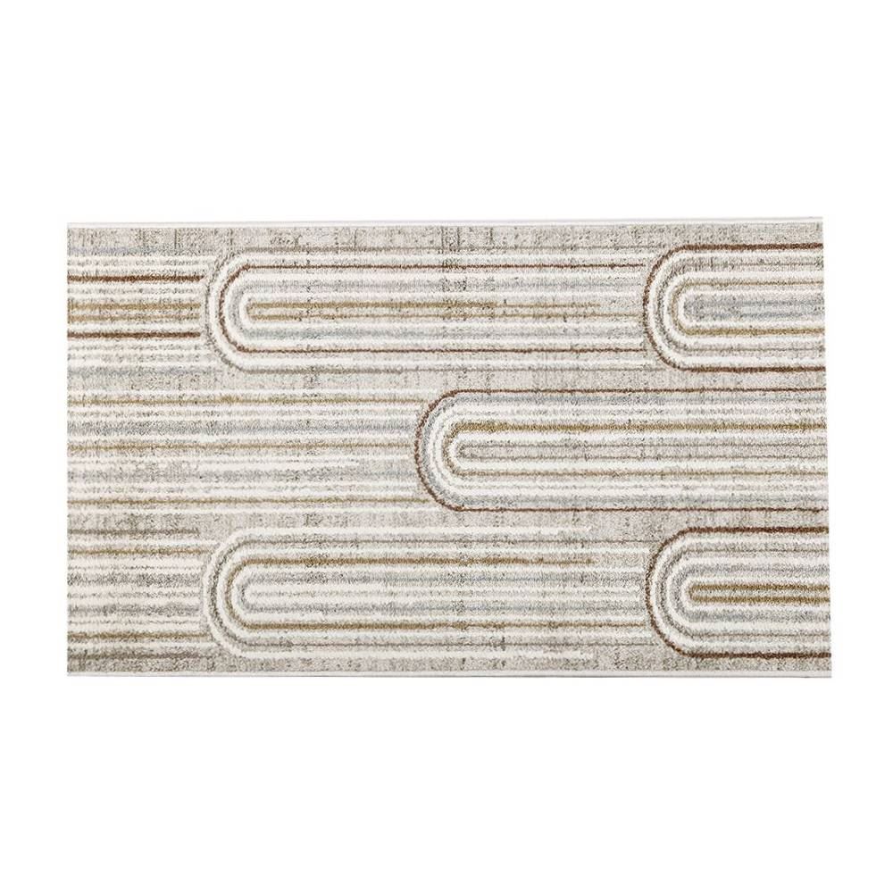 Tapete Para Quarto Ou Sala Atenas 60X100 Cm Havan Casa - Bege E Azul