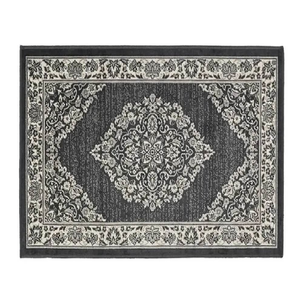 Tapete para Quarto e Sala 2,00X2,40 m Belga Havan Casa - Moldura Chumbo