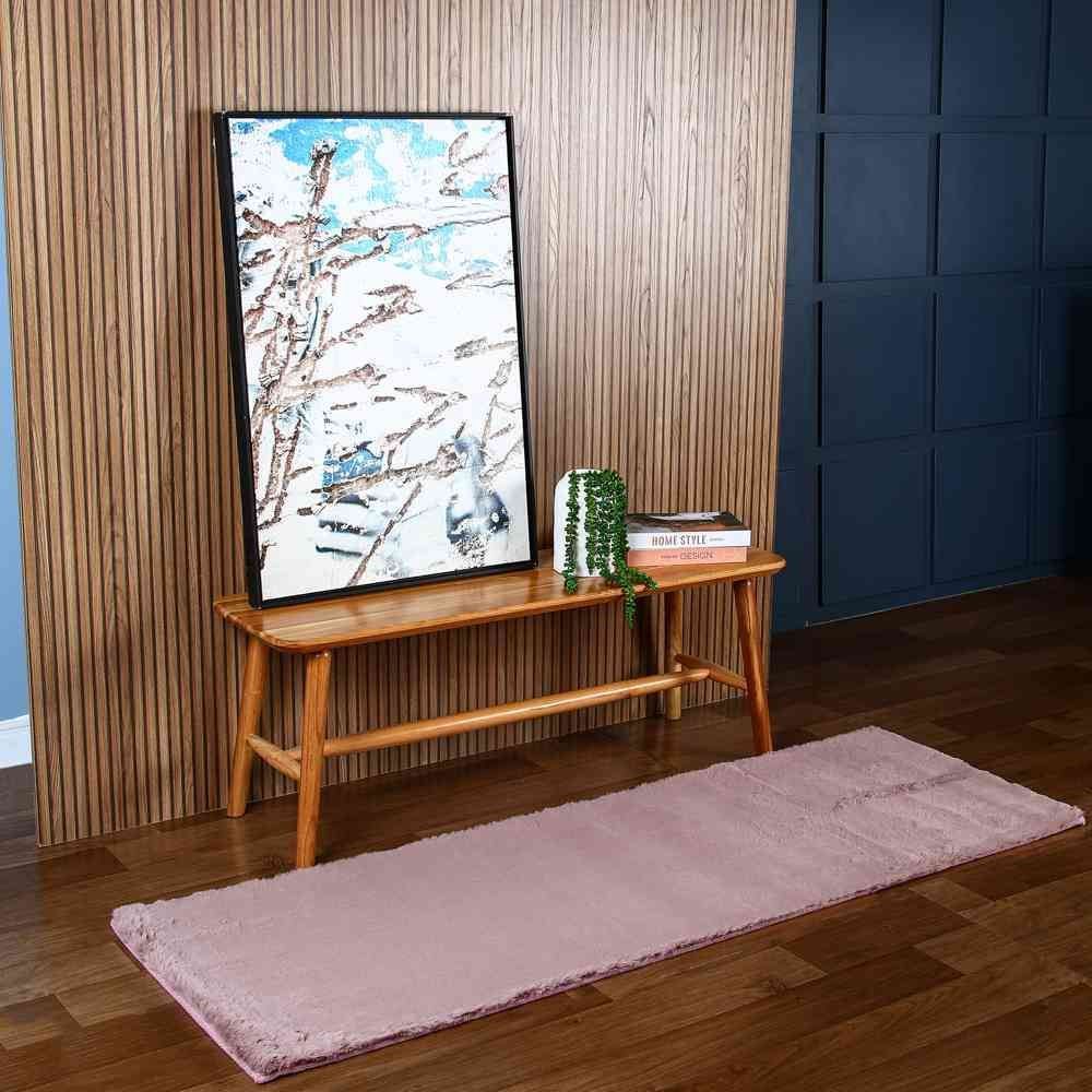 Tapete Para Sala Epic 80X150 Cm Havan - Rose