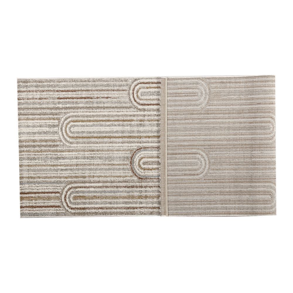 Tapete Para Sala Ou Quarto Atenas 67X180 Cm Havan Casa - Bege E Azul