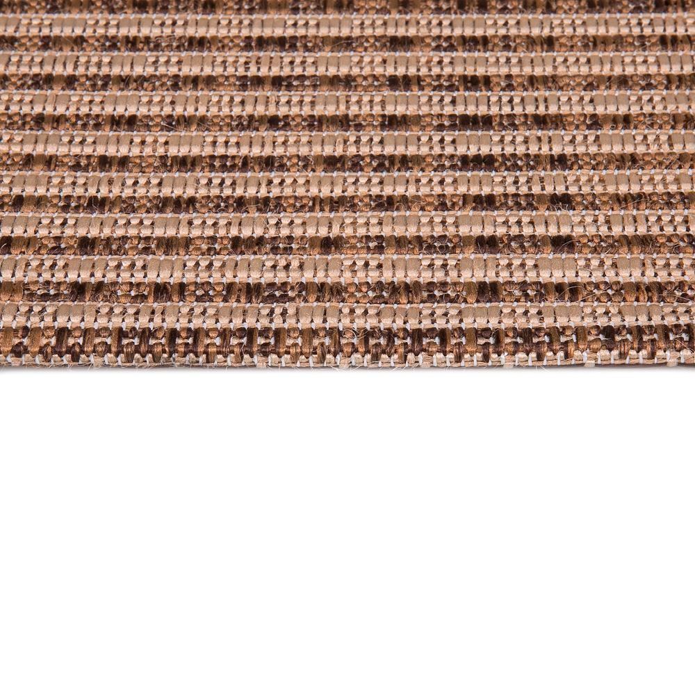 Tapete Passadeira Cancun 66X2,00M Sisal - Trama Marrom