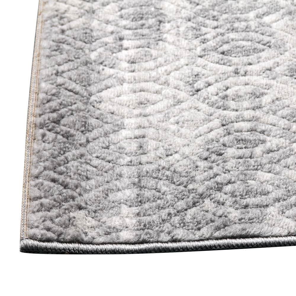 Tapete Para Quarto E Sala 2,00X3,00 M Platinium Havan Casa - Cinza Claro