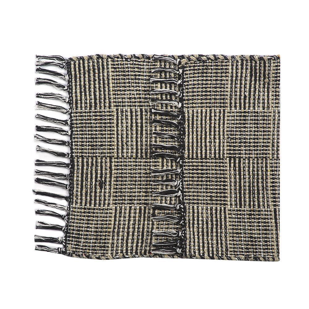 Tapete Para Quarto Ou Sala Ravi 40X60 Cm Havan Casa - Trama Cinza