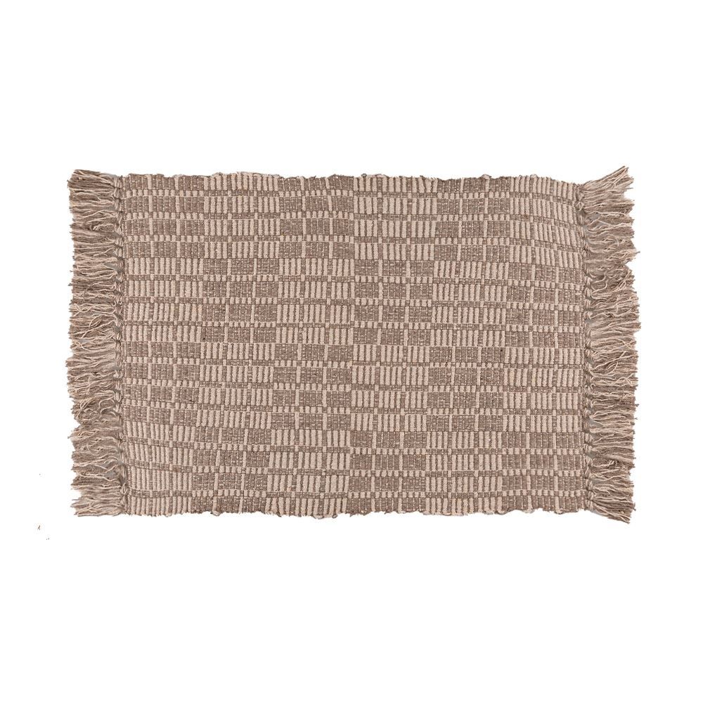 Tapete Ravi 50X70cm Havan Casa - Taupe