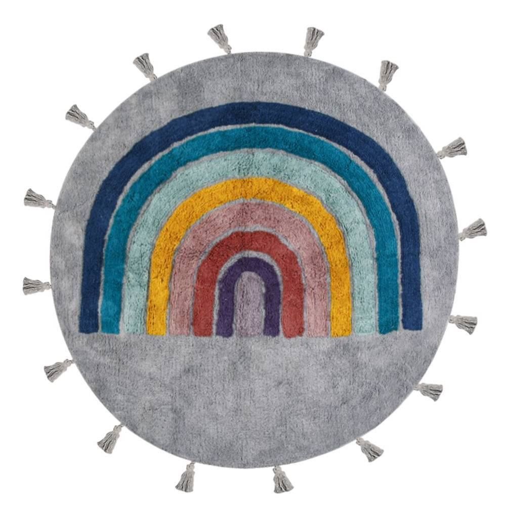 Tapete Redondo Infantil 1,5 M Havan Casa - Arco Iris