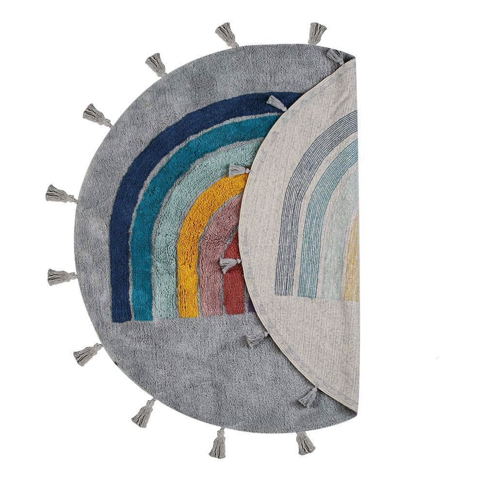 Tapete Redondo Infantil 1,5 M Havan Casa - Arco Iris