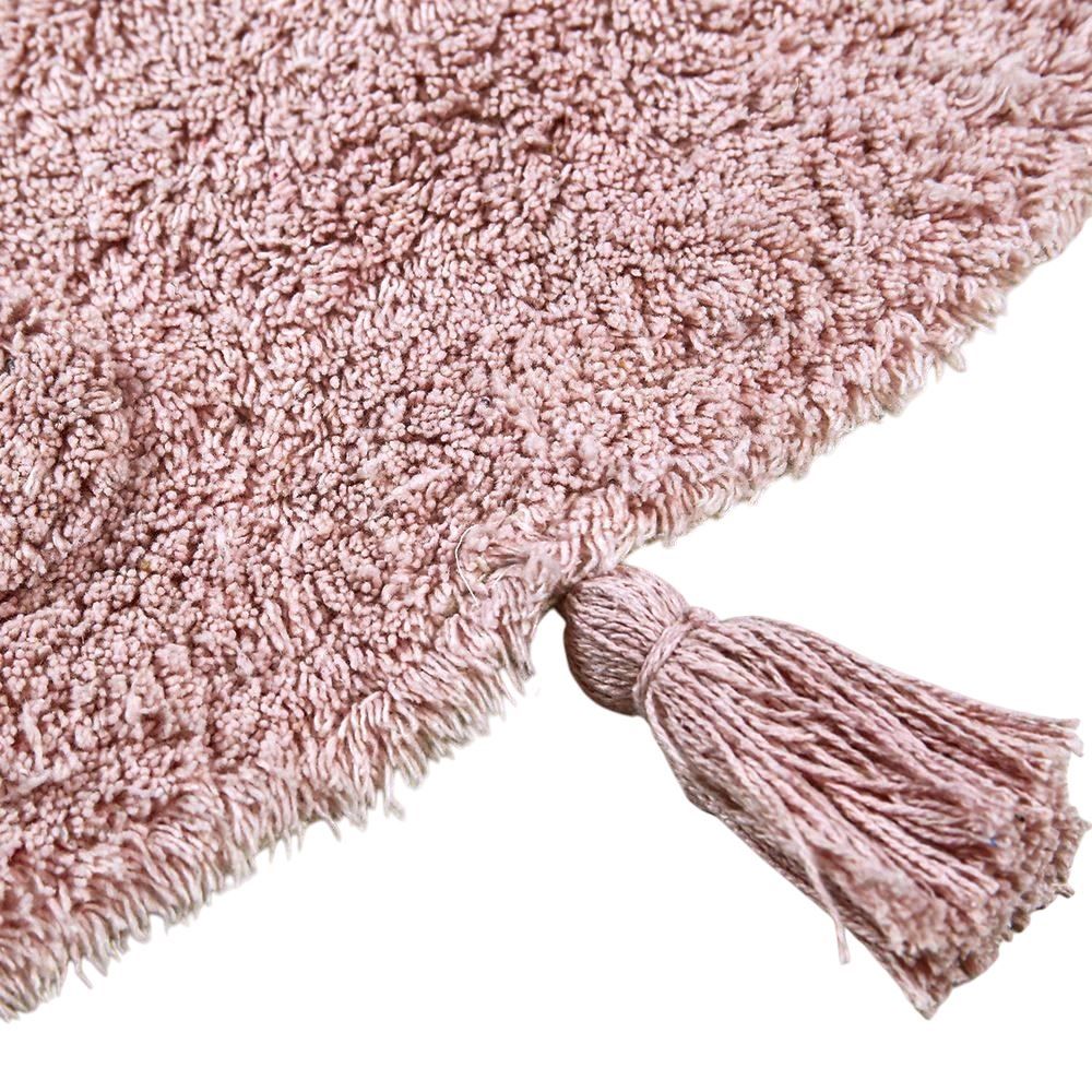 Tapete Redondo Infantil 150 Cm Poa Havan Casa - Rosa